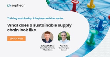 Sustainable supply chain webinar